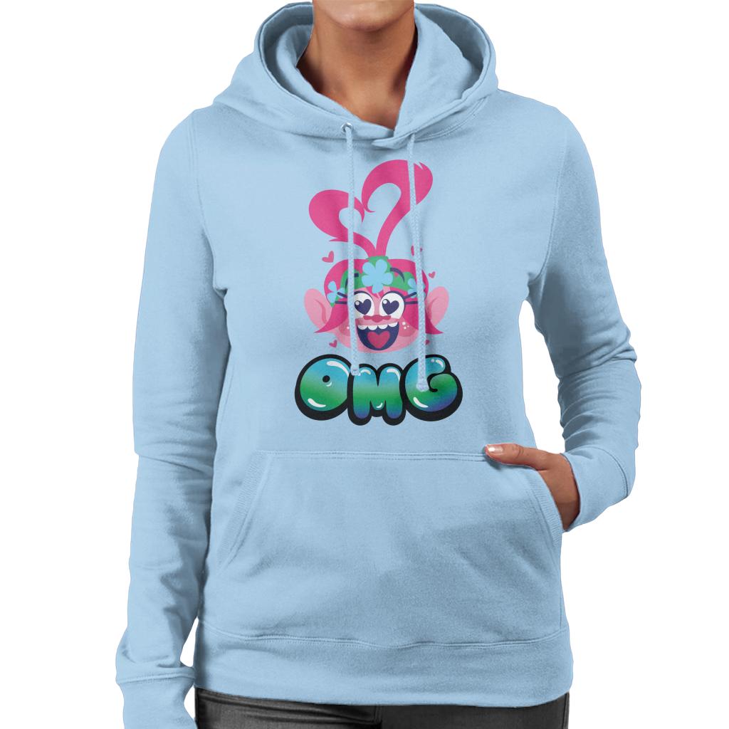 Trolls Queen Poppy Omg Women's Hooded Sweatshirt product image 6