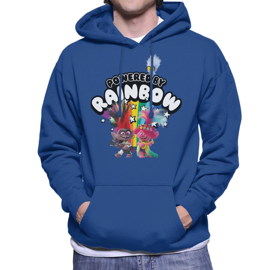Trolls Powered By Rainbows Men's Hooded Sweatshirt product image 4