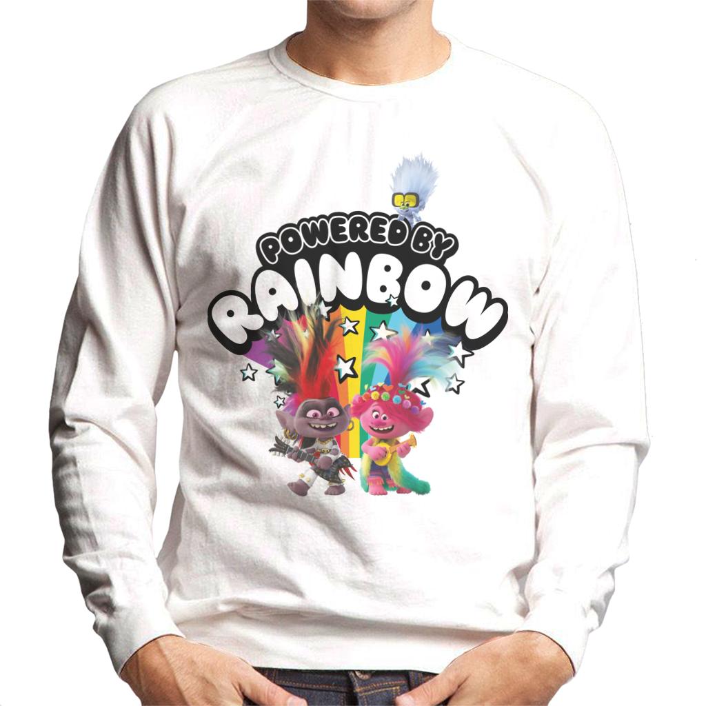 Trolls Powered By Rainbows Men's Sweatshirt product image 1