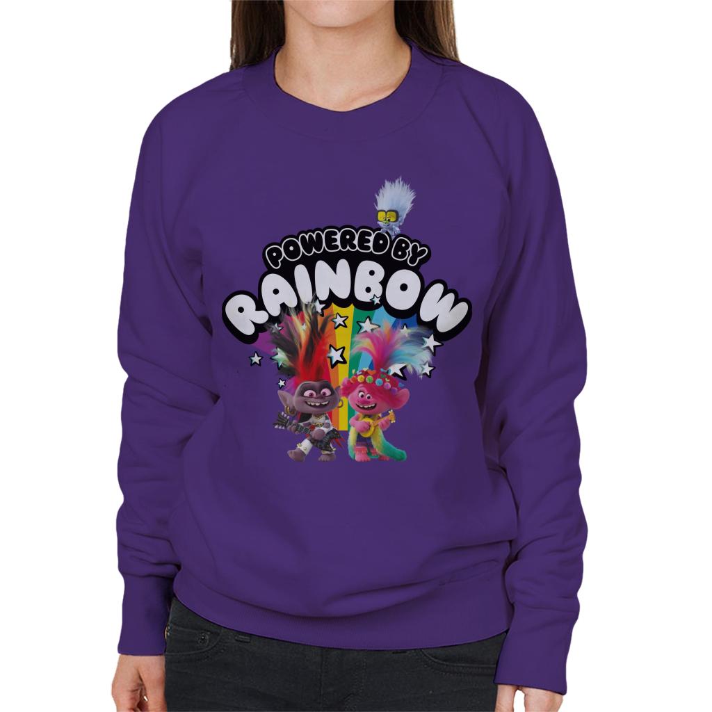 Trolls Powered By Rainbows Women's Sweatshirt product image 6