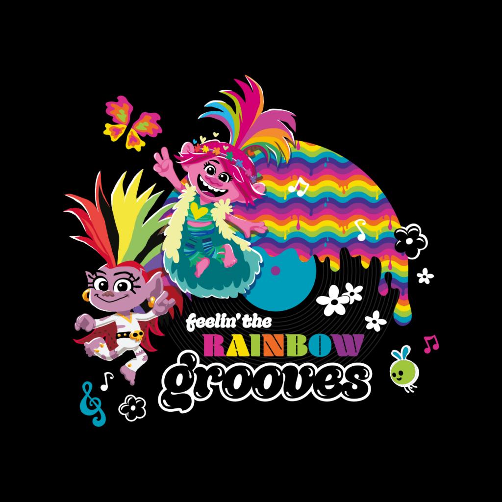 Trolls Feelin The Rainbow Grooves Men's Hooded Sweatshirt product image 2