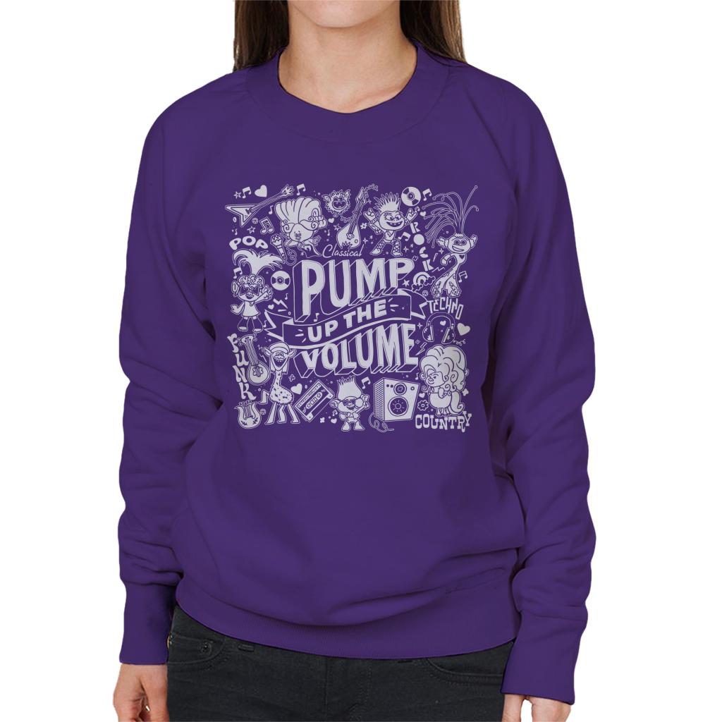 Trolls World Tour Pump Up The Volume Women's Sweatshirt product image 4