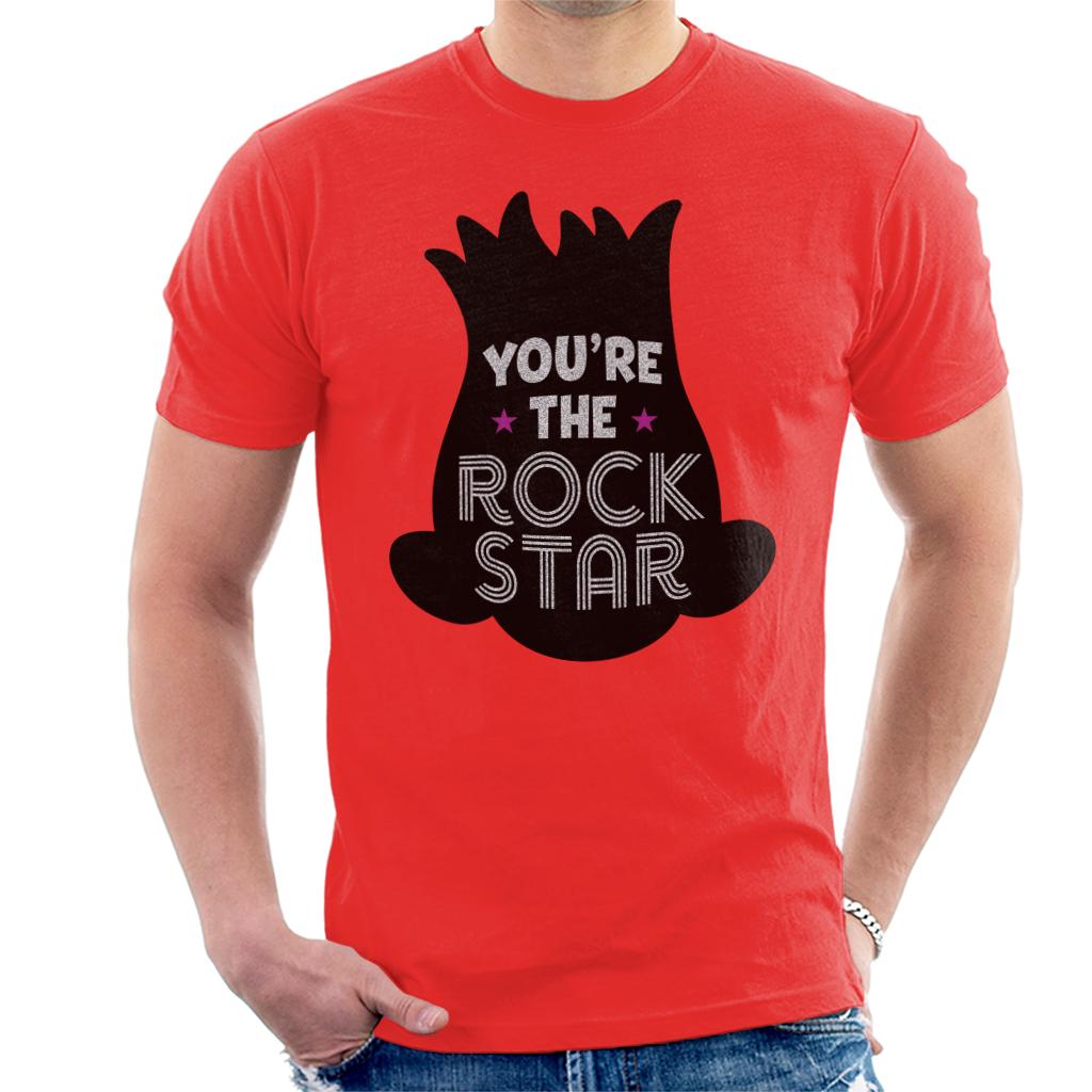 Trolls Silhouette You Are The Rock Star Men's T-Shirt product image 4