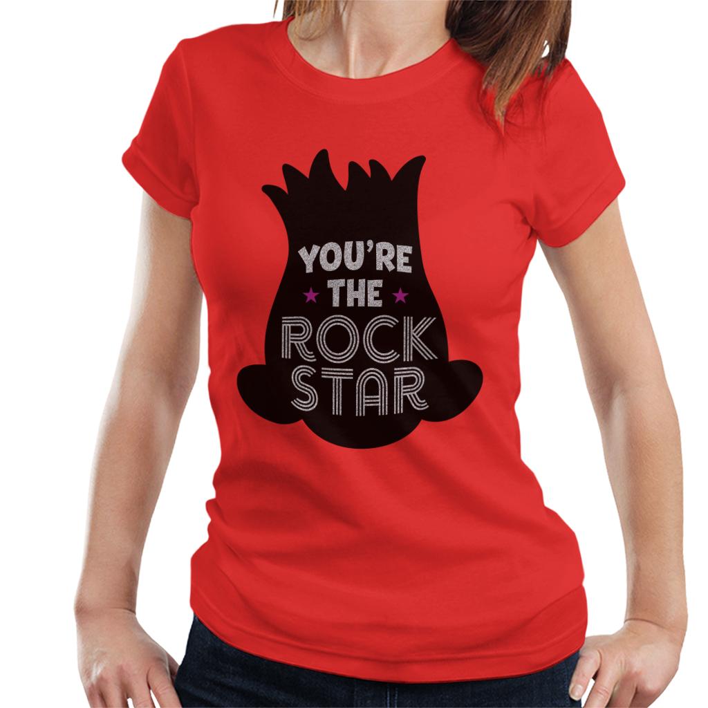 Trolls Silhouette You Are The Rock Star Women's T-Shirt product image 4
