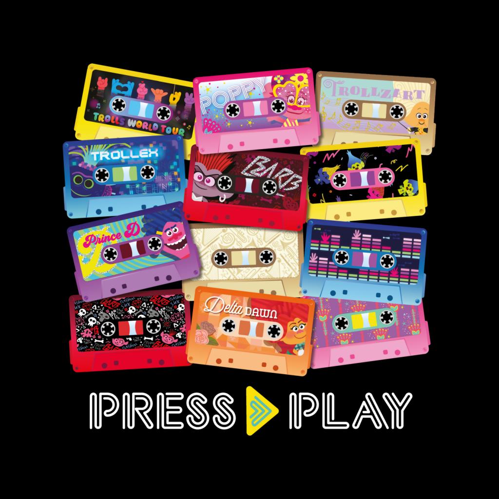 Trolls Cassette Press Play Men's Hooded Sweatshirt product image 2