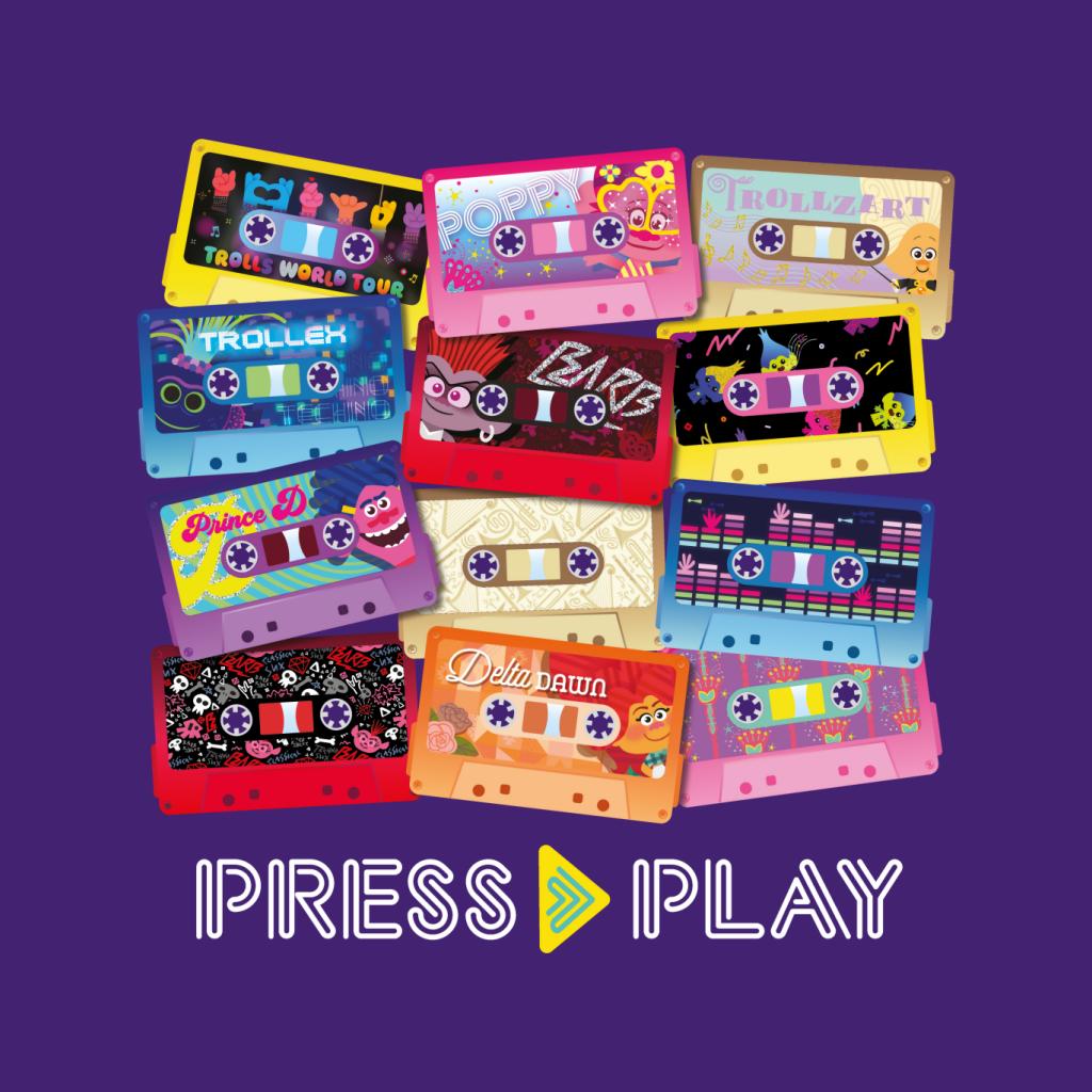 Trolls Cassette Press Play Women's Sweatshirt product image 5