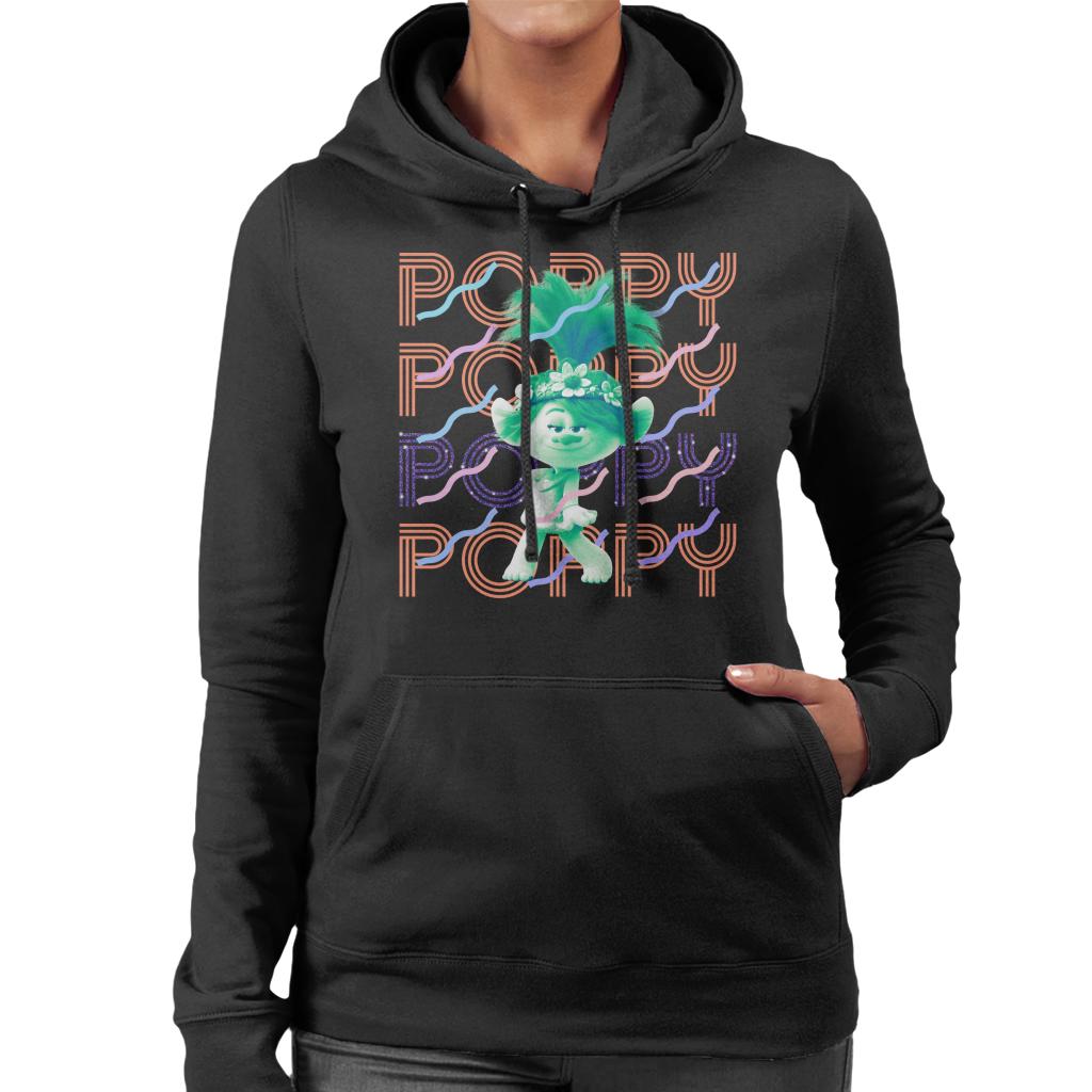 Trolls Poppy Queen Of The Pop Women's Hooded Sweatshirt product image 1