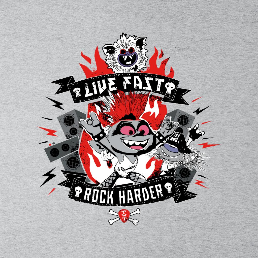 Trolls Live Fast Rock Harder Women's Hooded Sweatshirt product image 2