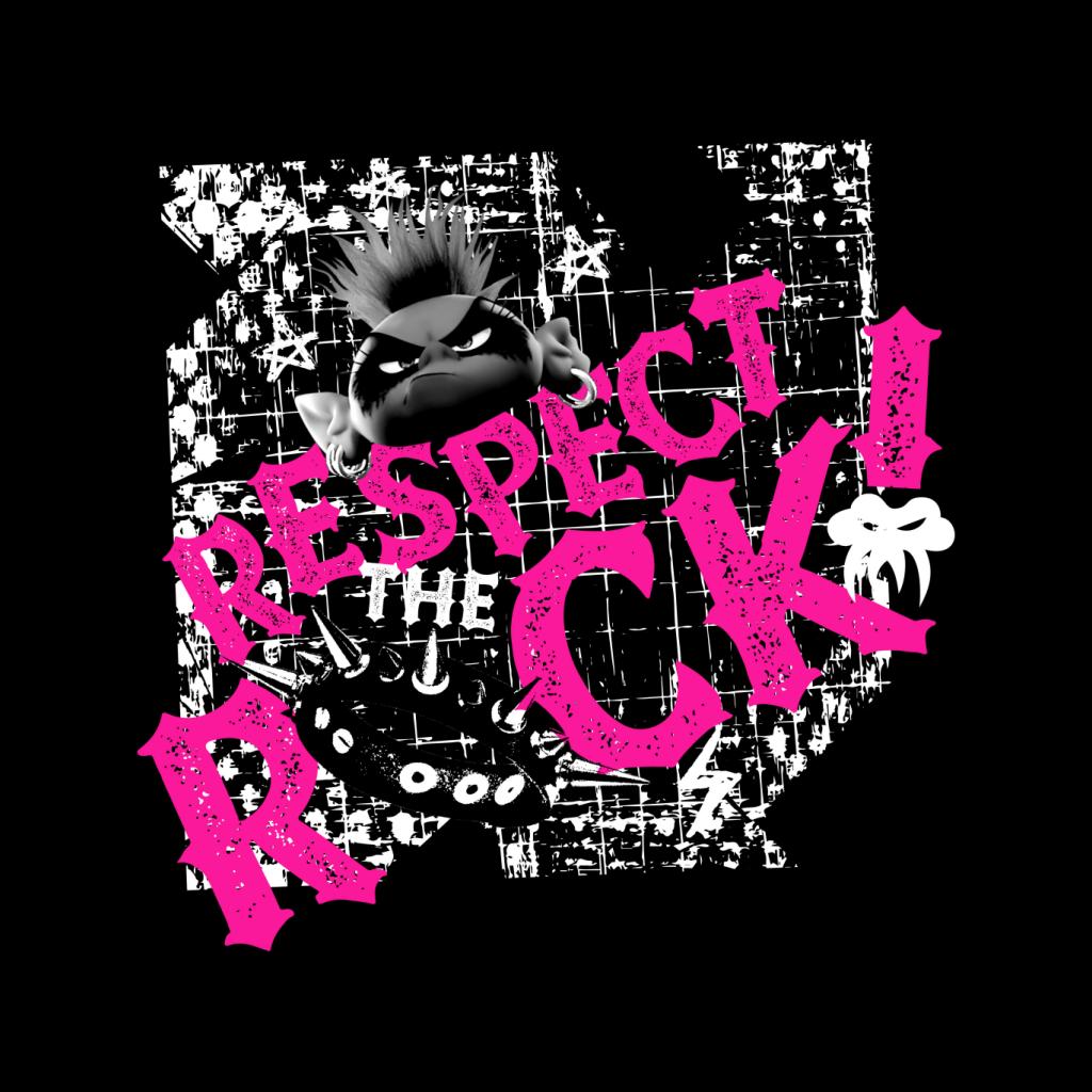 Trolls Queen Barb Respect The Rock Men's Hooded Sweatshirt product image 2