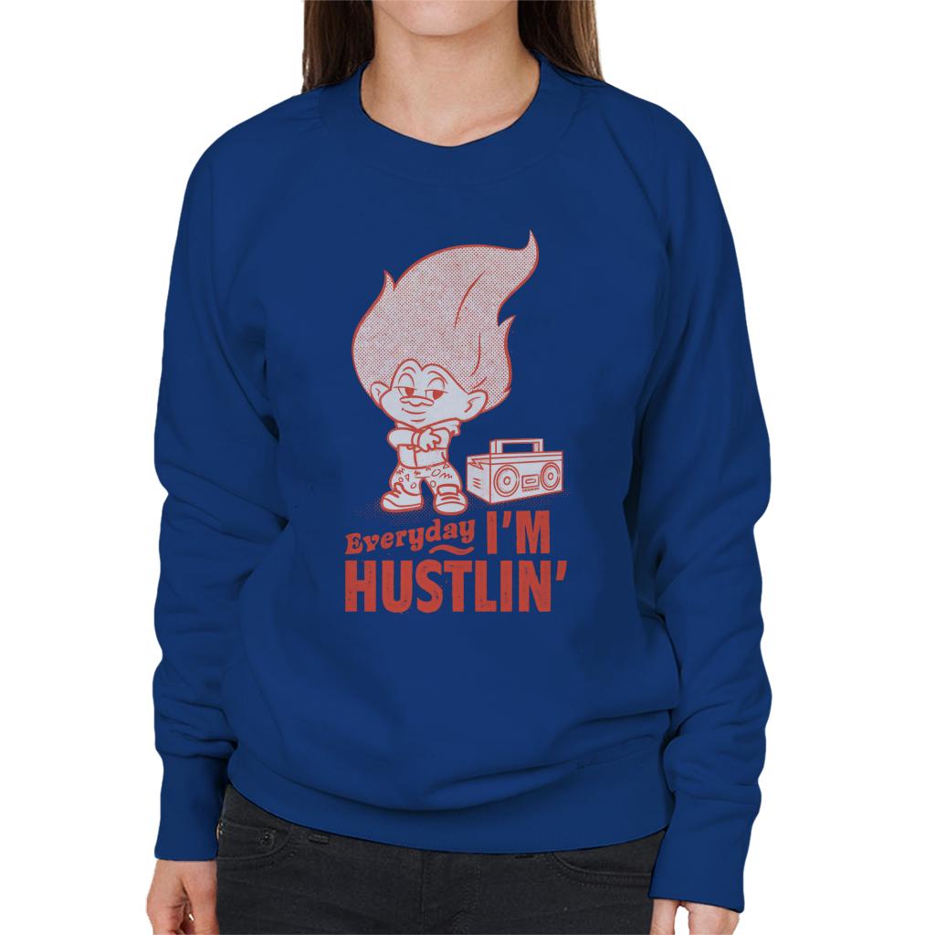 Trolls Everyday Im Hustlin Women's Sweatshirt product image 4