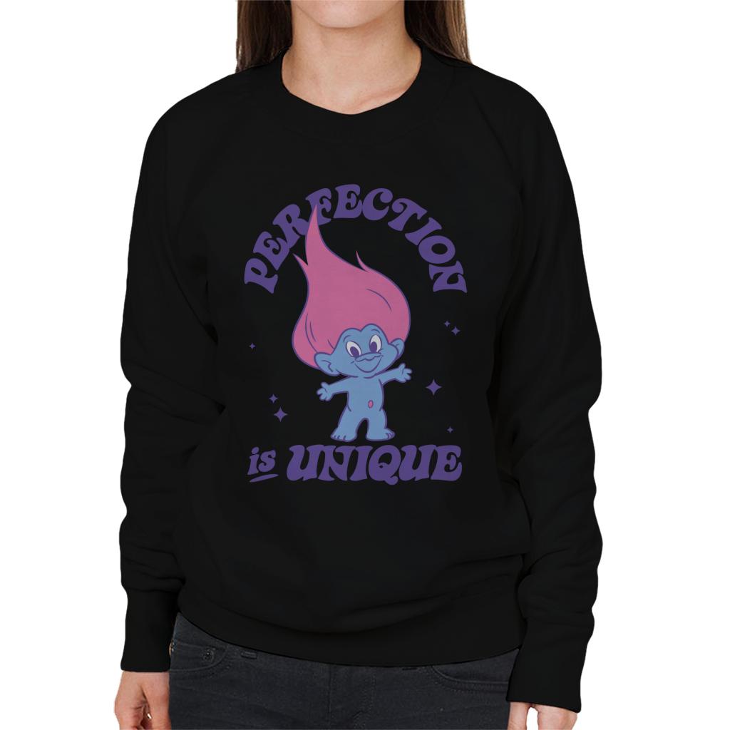 Trolls Perfection Is Unique Women's Sweatshirt product image 1
