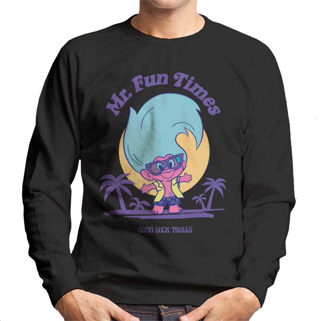 Trolls Mr Fun Times Good Luck Men's Sweatshirt product image 1