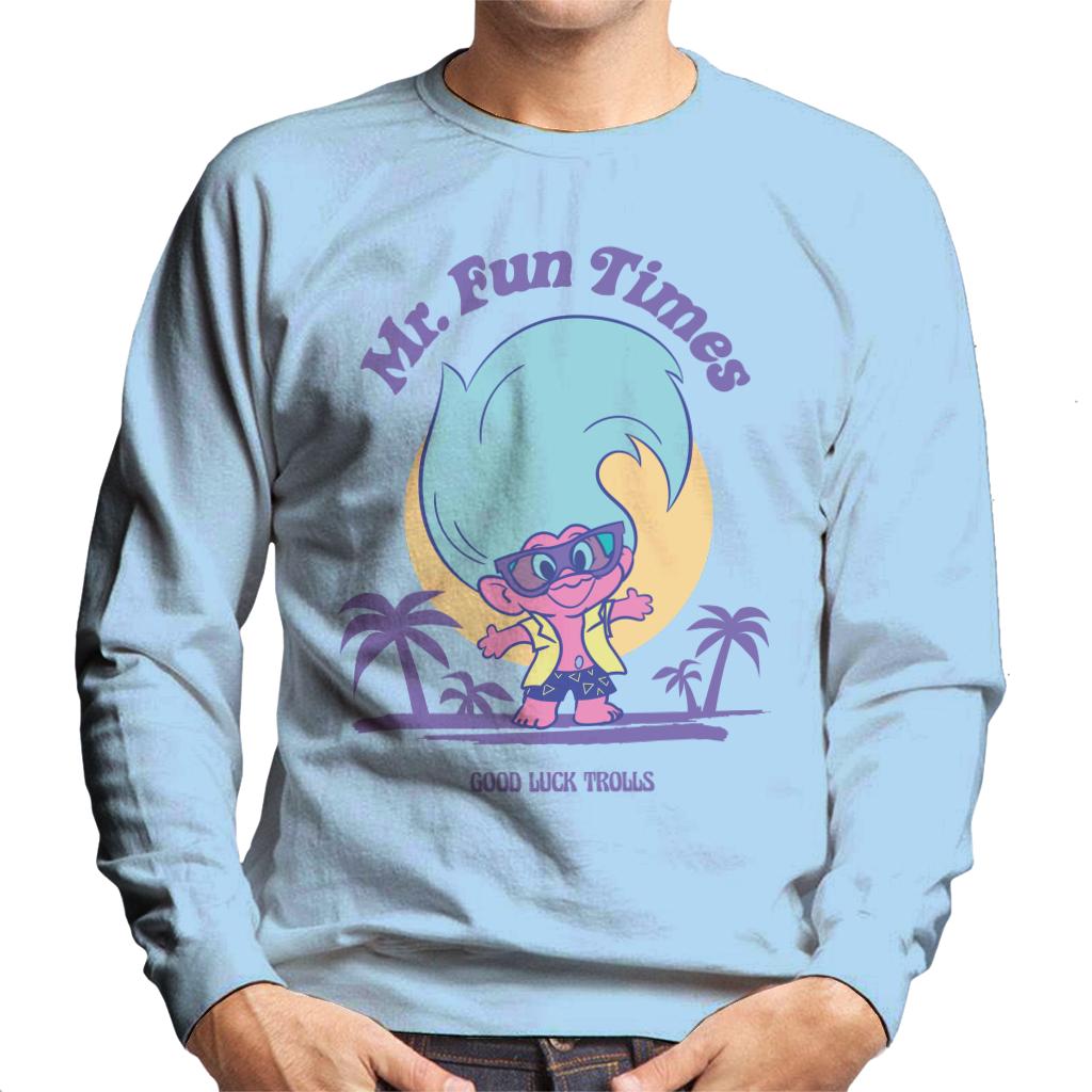 Trolls Mr Fun Times Good Luck Men's Sweatshirt product image 4