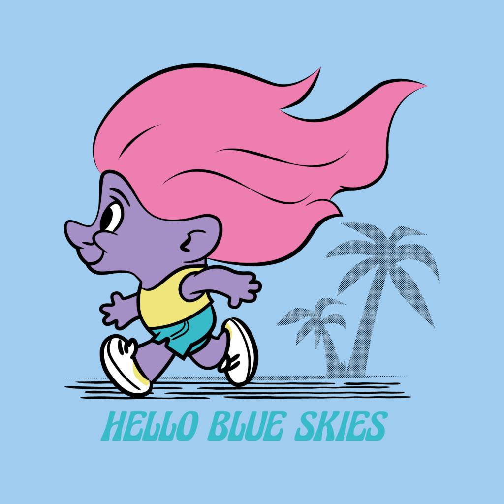 Trolls Hello Blue Skies Men's Hooded Sweatshirt product image 5