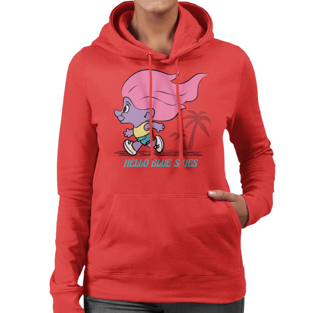 Trolls Hello Blue Skies Women's Hooded Sweatshirt product image 6
