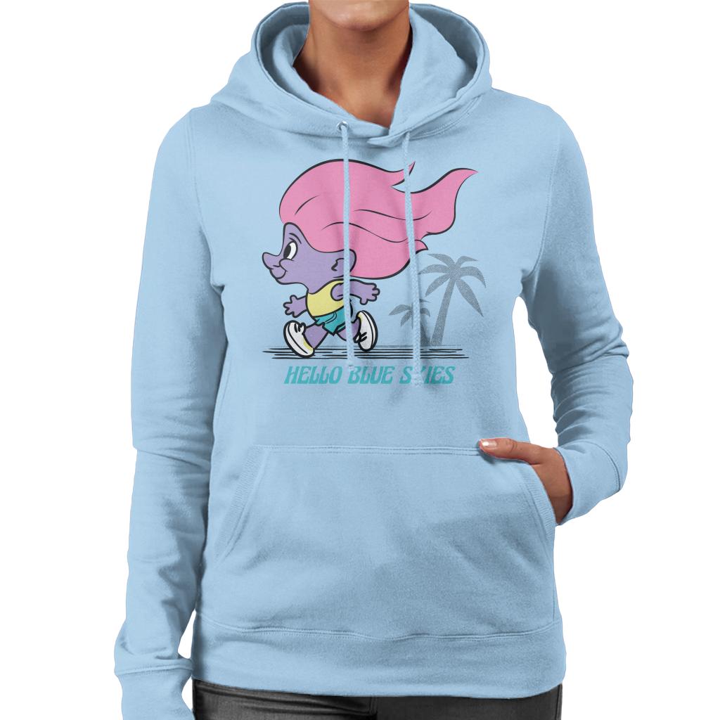 Trolls Hello Blue Skies Women's Hooded Sweatshirt product image 4