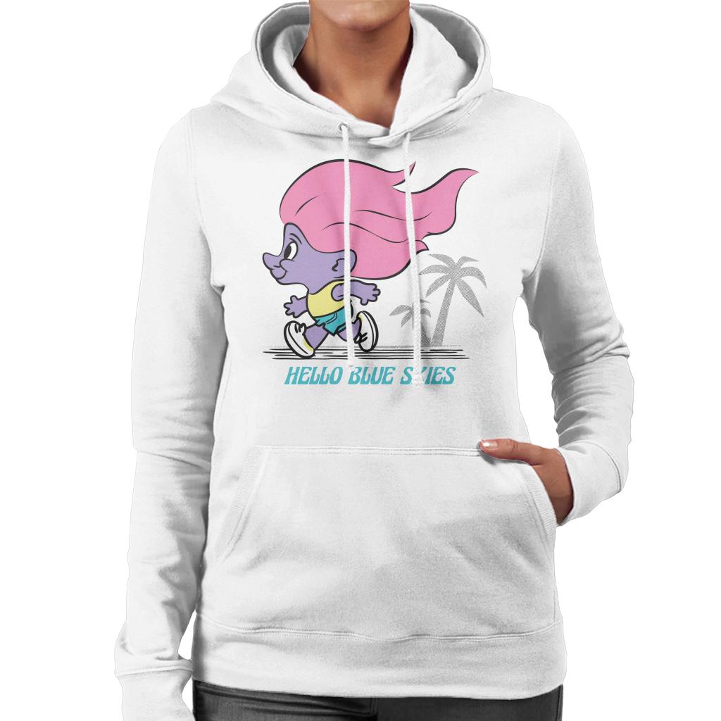 Trolls Hello Blue Skies Women's Hooded Sweatshirt product image 1