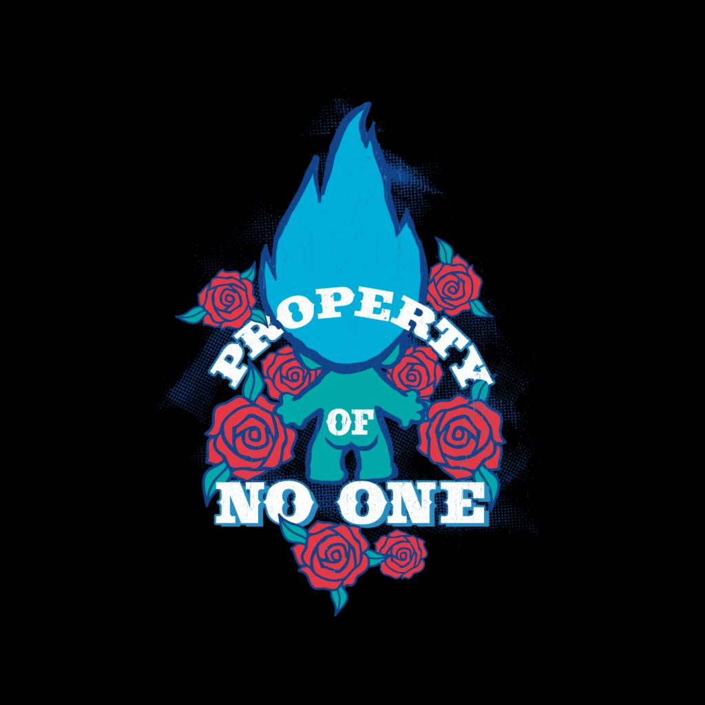 Trolls Roses Property Of No One Men's T-Shirt product image 2