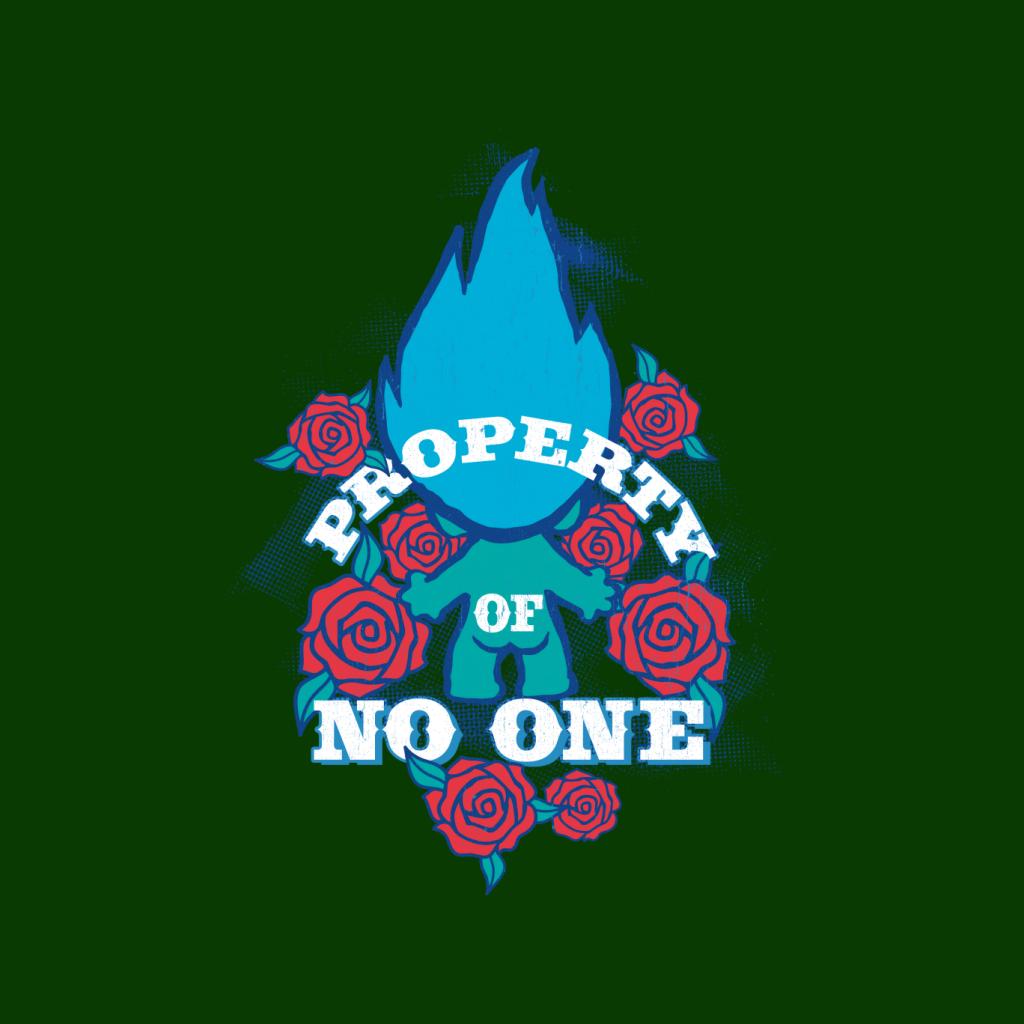 Trolls Roses Property Of No One Men's Hooded Sweatshirt product image 5