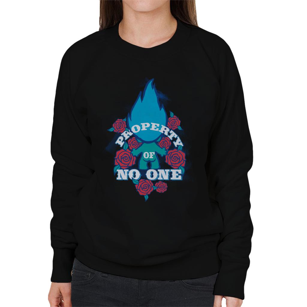 Trolls Roses Property Of No One Women's Sweatshirt product image 1