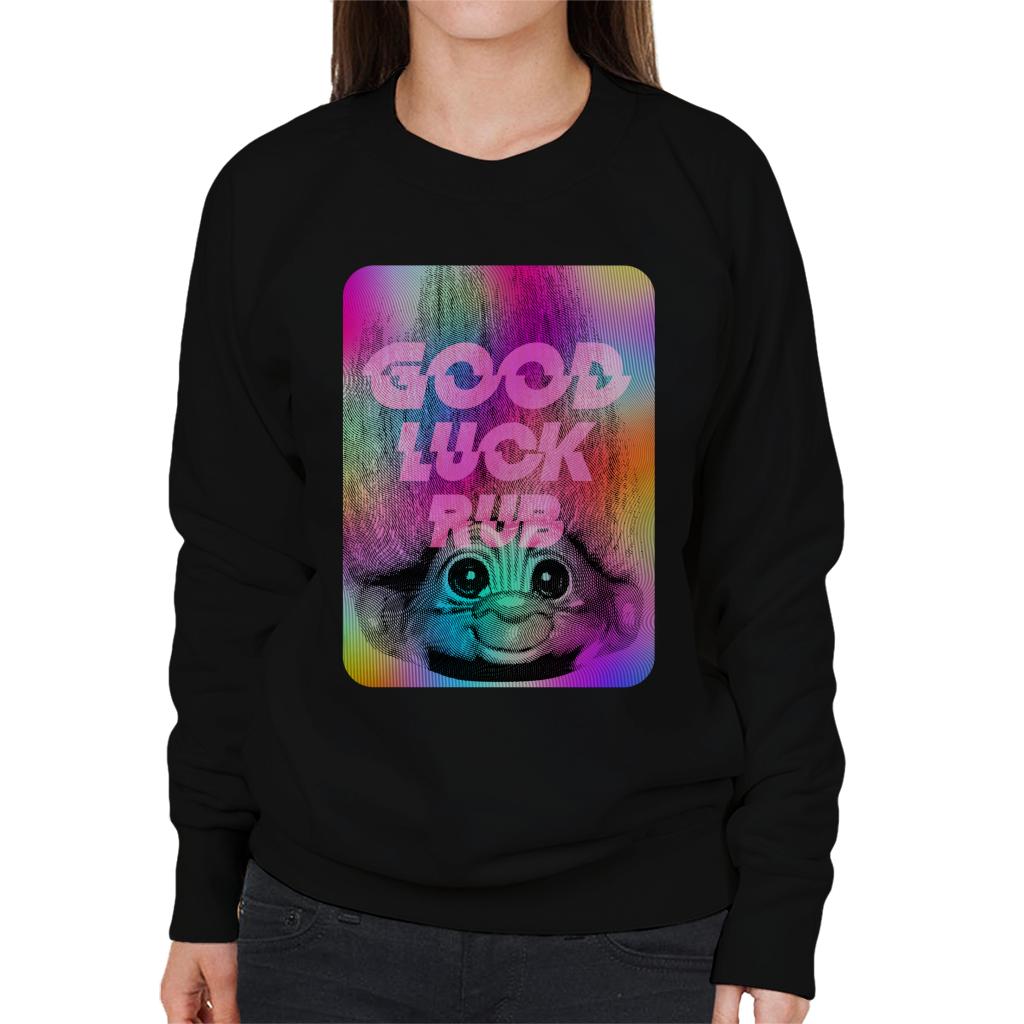 Trolls Good Luck Rub Women's Sweatshirt product image 1