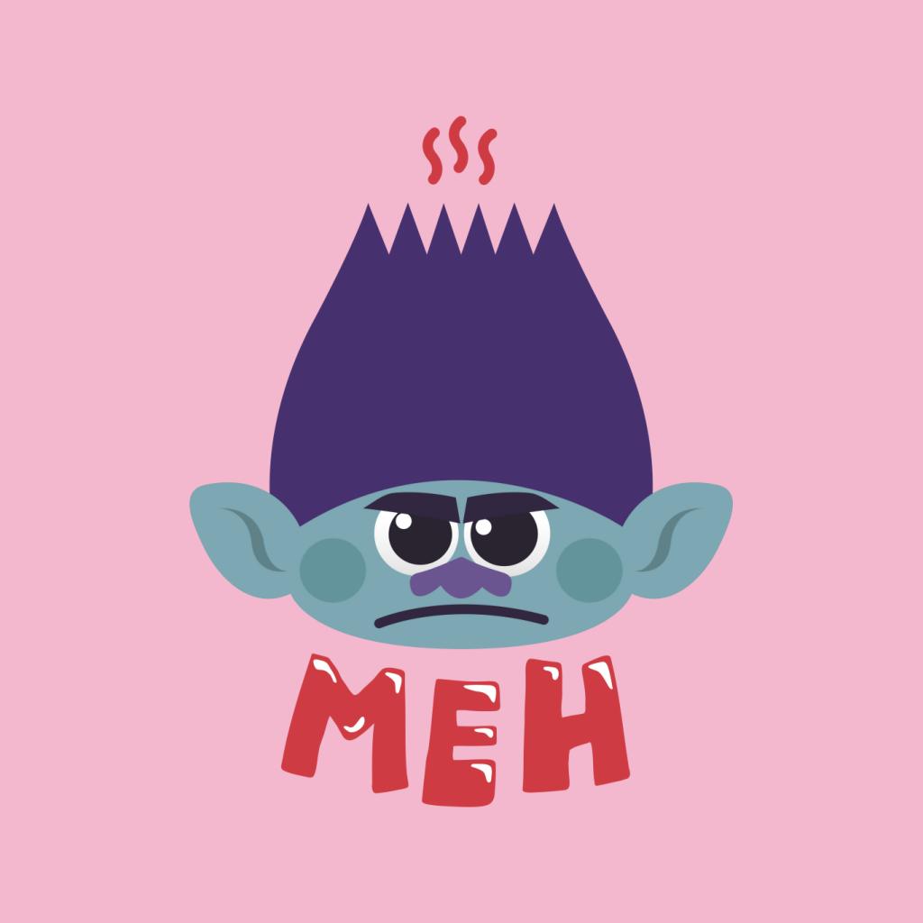 Trolls Branch Meh Women's T-Shirt product image 7