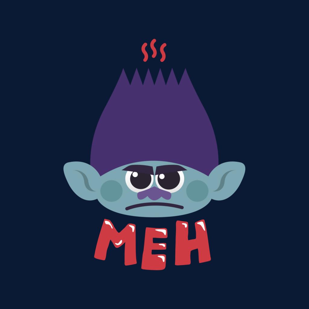 Trolls Branch Meh Women's T-Shirt product image 2