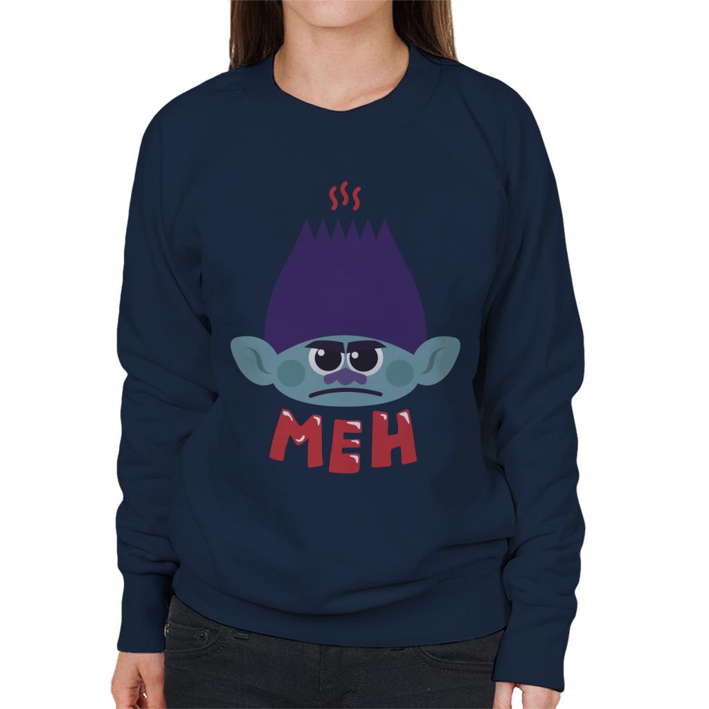 Trolls Branch Meh Women's Sweatshirt product image 1