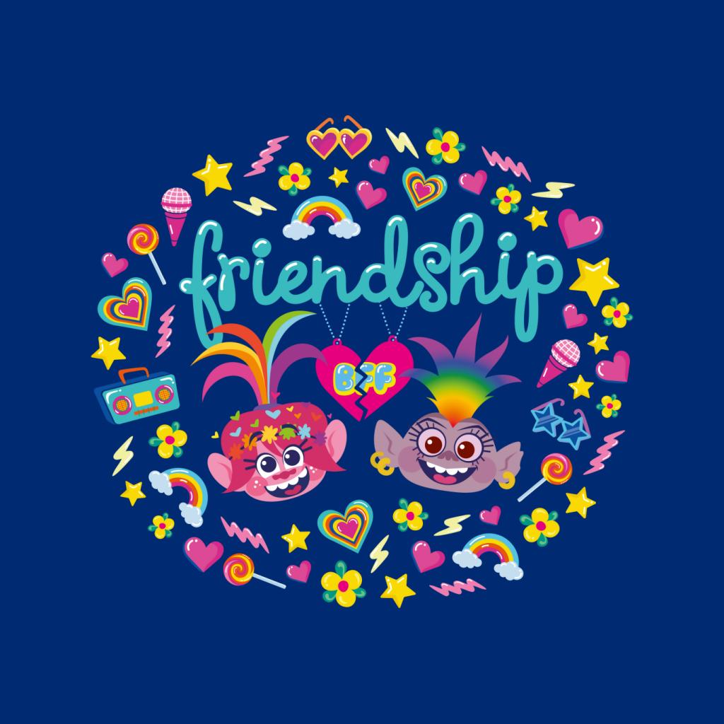 Trolls Poppy And Queen Barb Friendship Men's T-Shirt product image 5