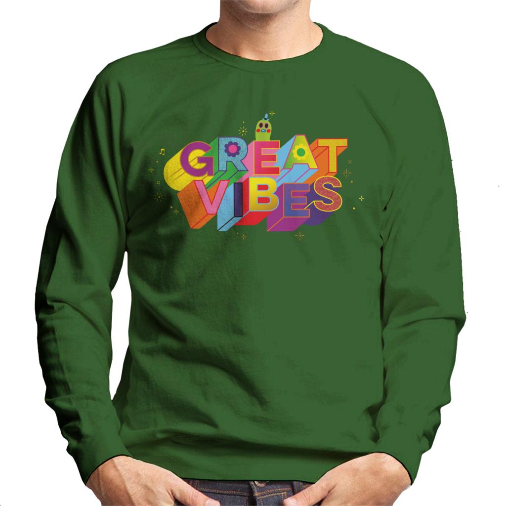 Trolls Mr Dinkles Great Vibes Men's Sweatshirt product image 4
