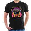Trolls Headphone Music Is Life Men's T-Shirt product image 1