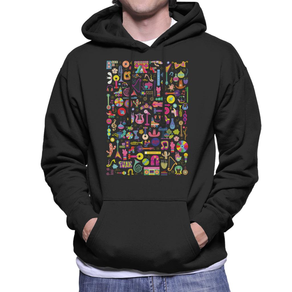 Trolls World Tour Funk Montage Men's Hooded Sweatshirt product image 1
