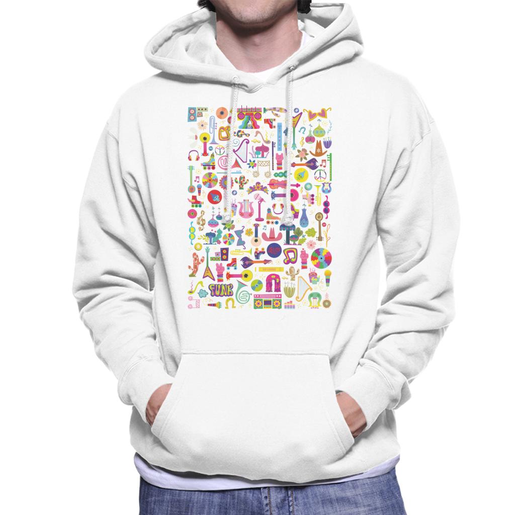 Trolls World Tour Funk Montage Men's Hooded Sweatshirt product image 4