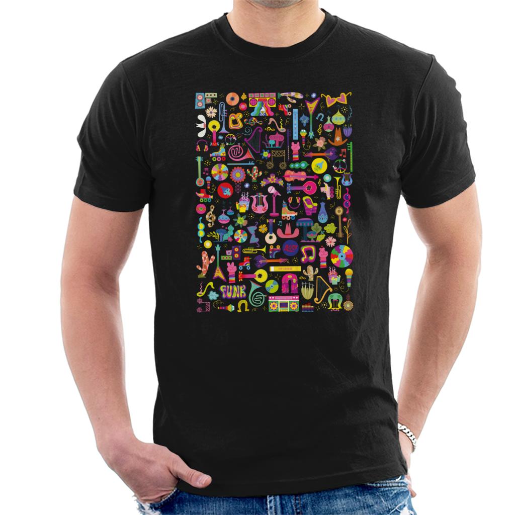 Trolls World Tour Funk Montage Men's T-Shirt product image 1