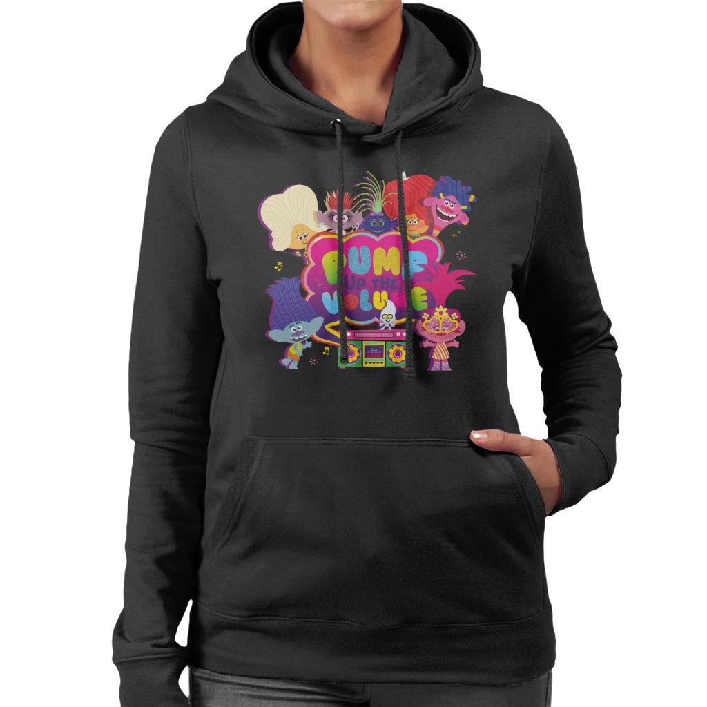 Trolls Pump Up The Volume Women's Hooded Sweatshirt product image 1
