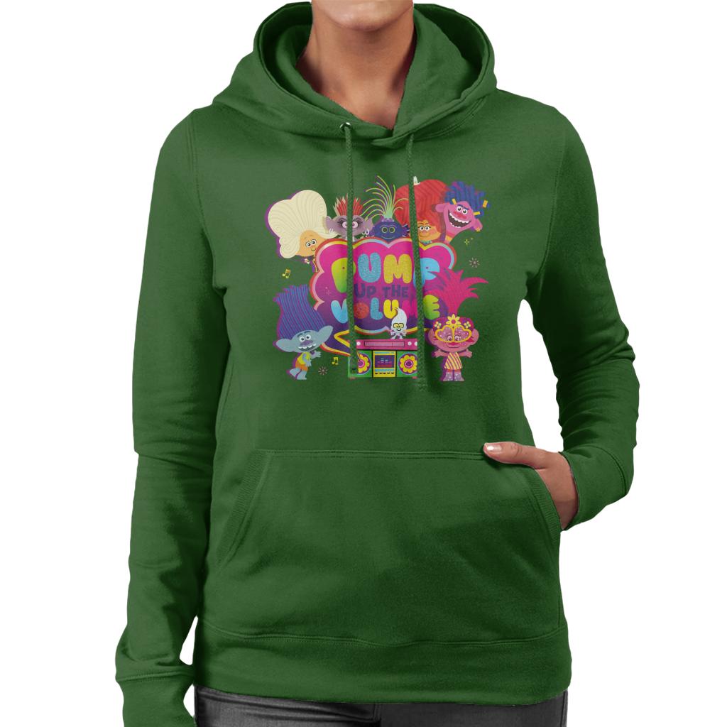 Trolls Pump Up The Volume Women's Hooded Sweatshirt product image 4