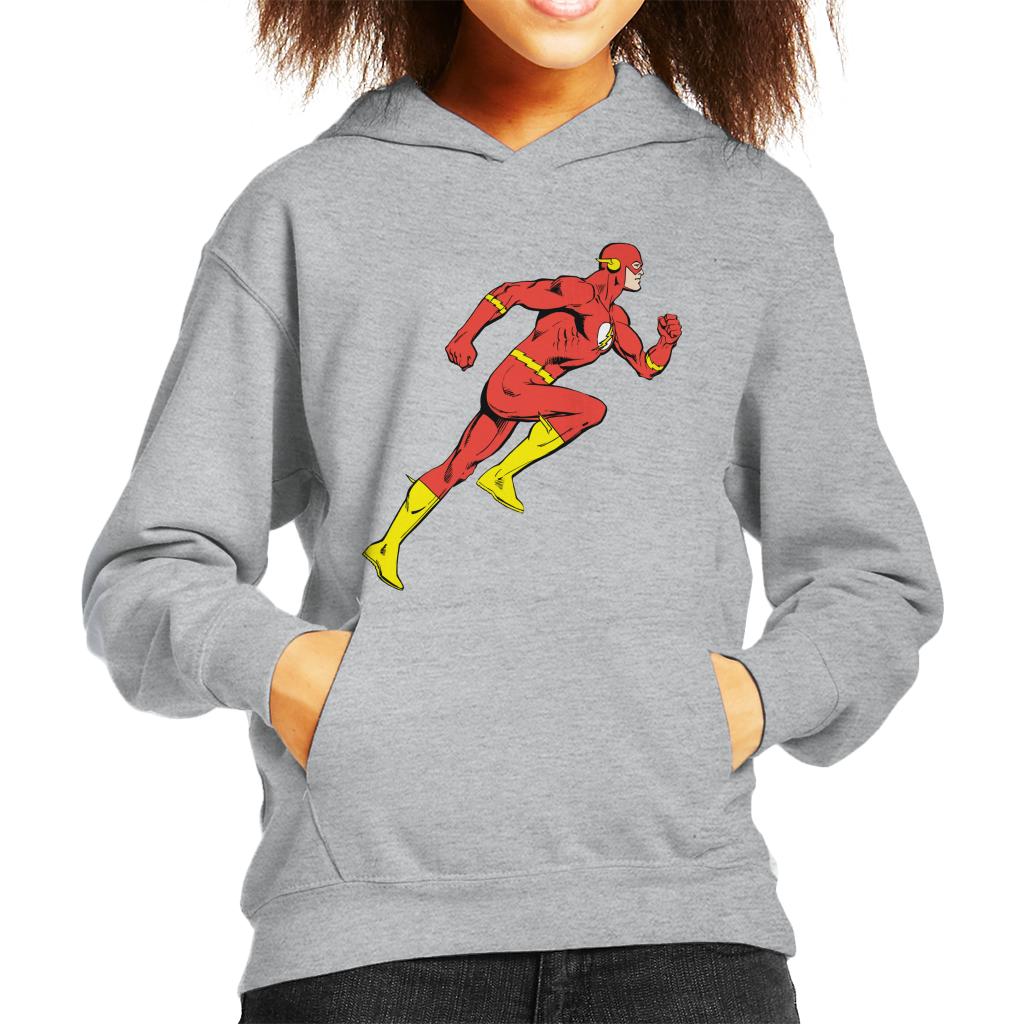 The Flash Comic Running Kid's Hooded Sweatshirt product image 4