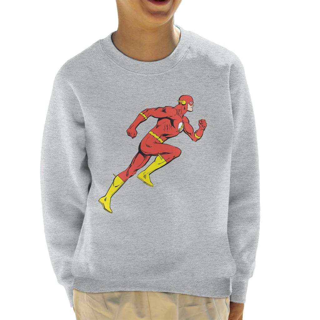 The Flash Comic Running Kid's Sweatshirt product image 4