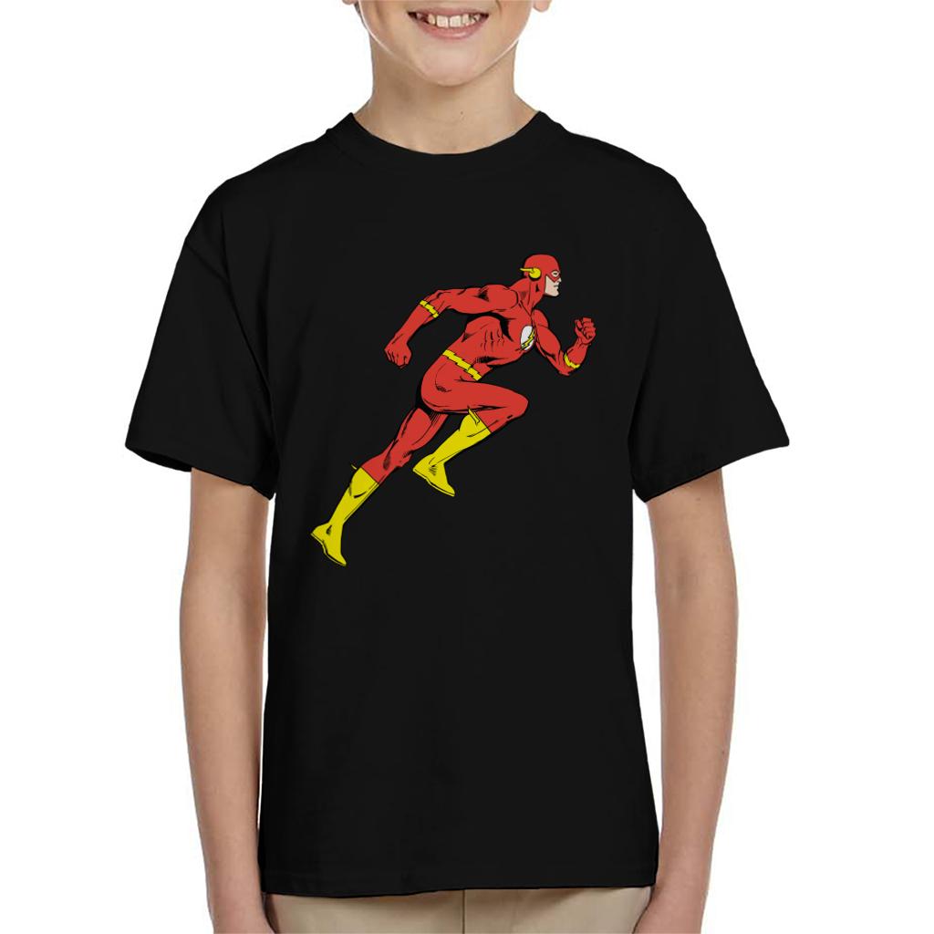 The Flash Comic Running Kid's T-Shirt product image 1