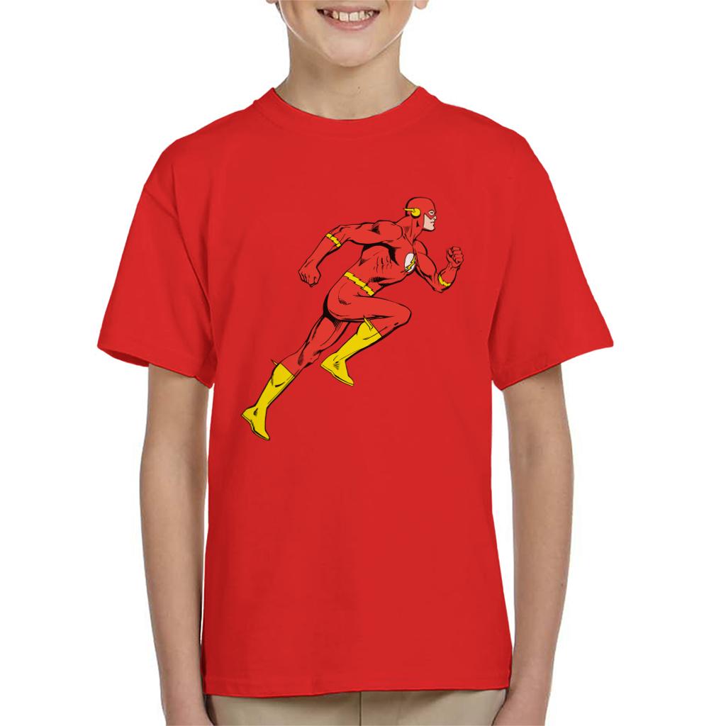 The Flash Comic Running Kid's T-Shirt product image 6