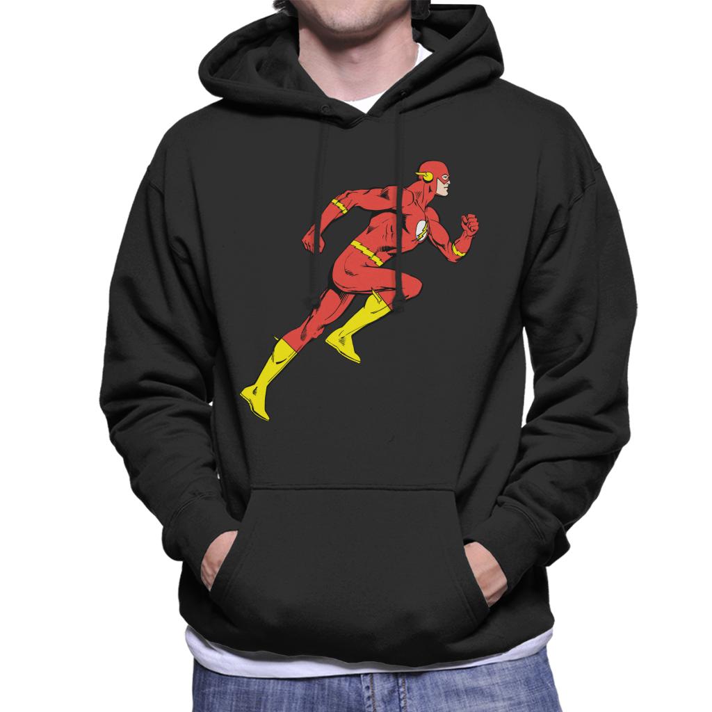 The Flash Comic Running Men's Hooded Sweatshirt product image 1