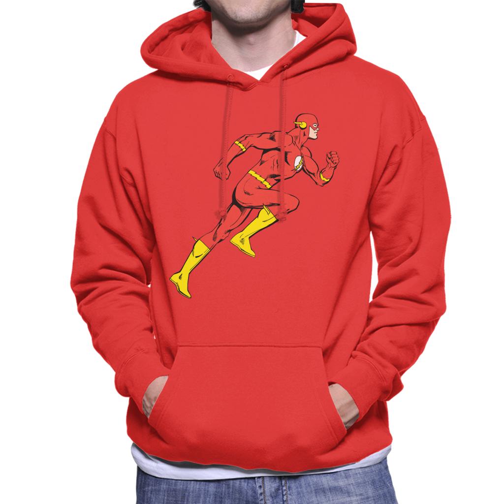 The Flash Comic Running Men's Hooded Sweatshirt product image 6