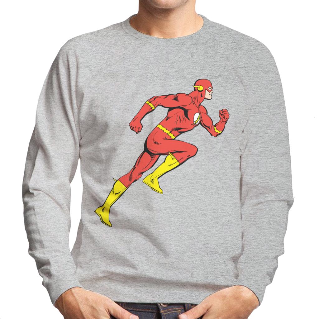 The Flash Comic Running Men's Sweatshirt product image 4