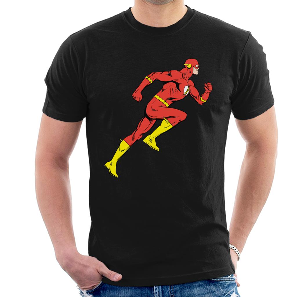 The Flash Comic Running Men's T-Shirt product image 1