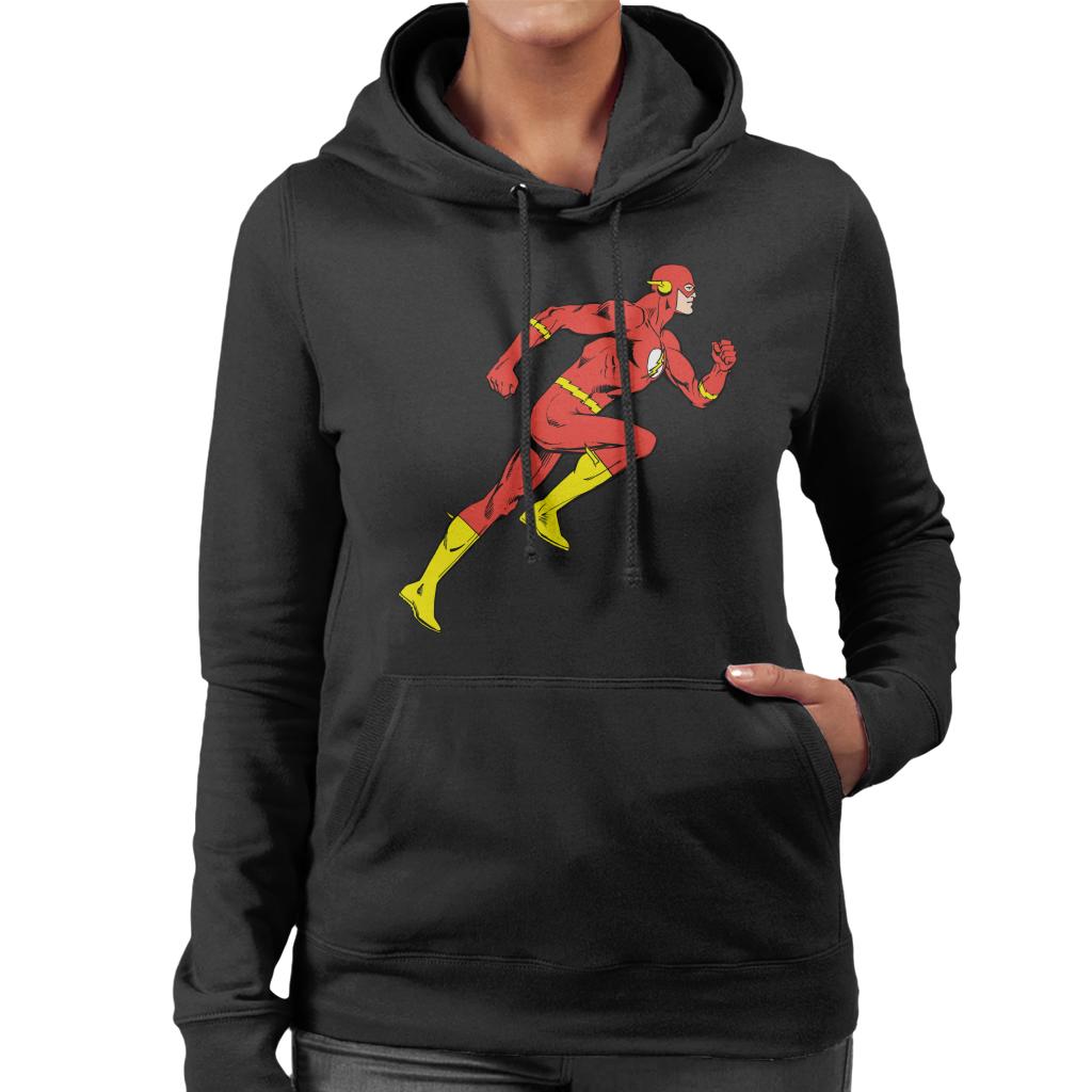 The Flash Comic Running Women's Hooded Sweatshirt product image 1