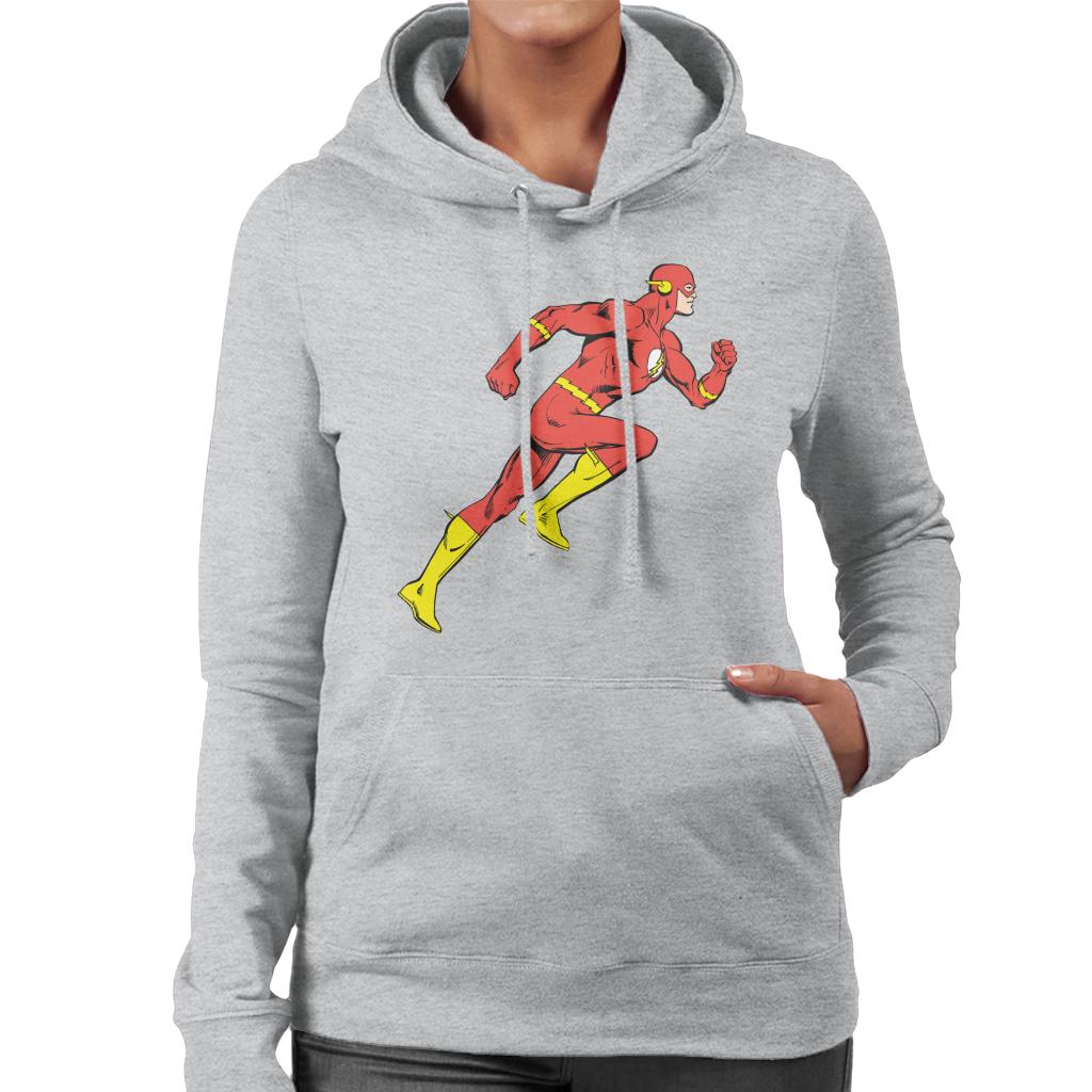 The Flash Comic Running Women's Hooded Sweatshirt product image 4