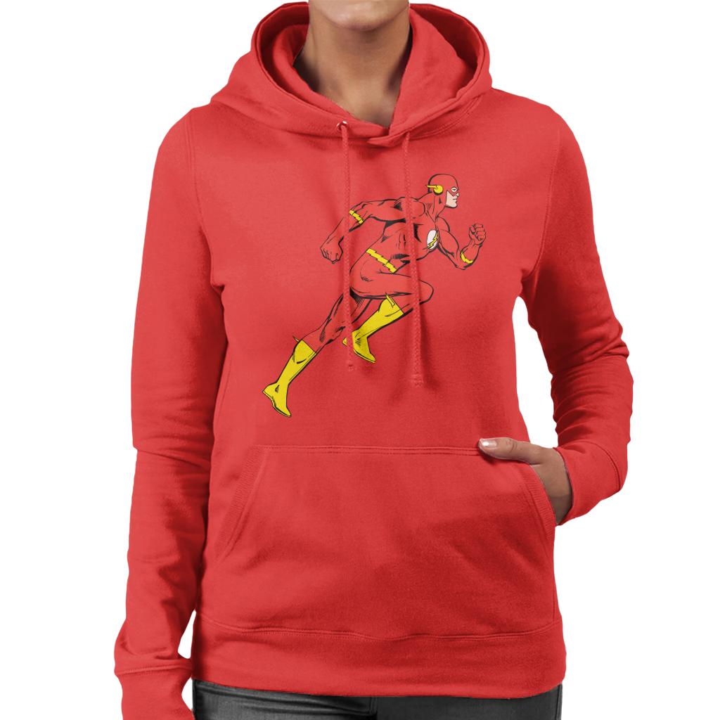 The Flash Comic Running Women's Hooded Sweatshirt product image 6