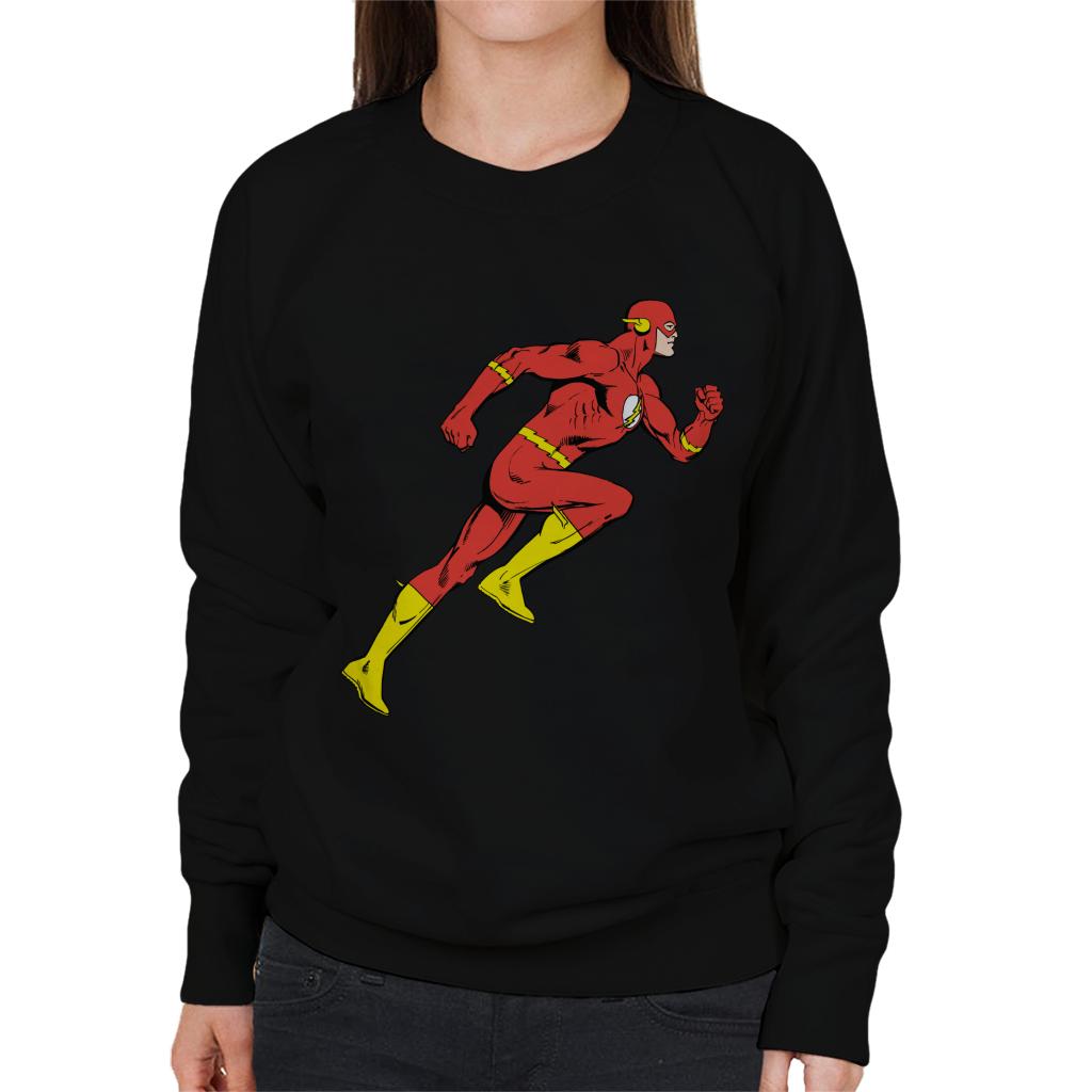 The Flash Comic Running Women's Sweatshirt product image 1