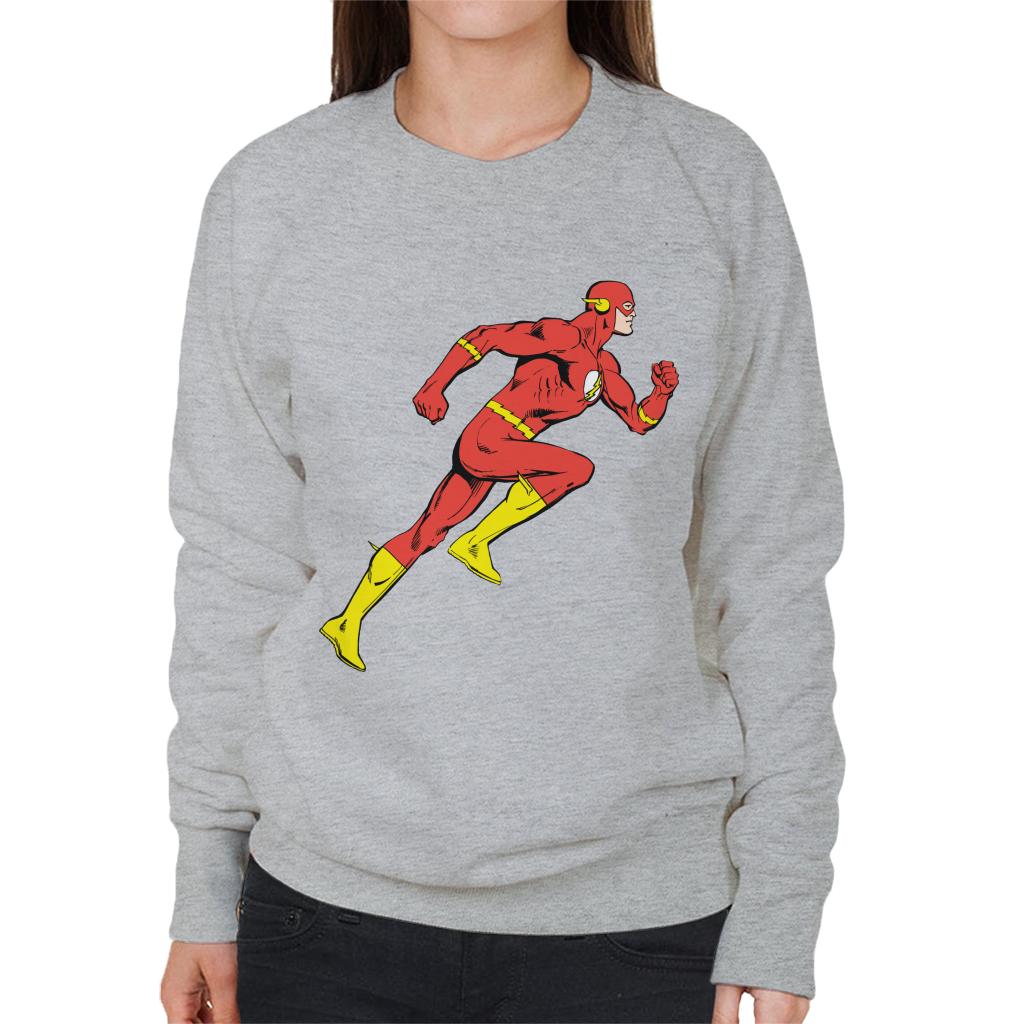 The Flash Comic Running Women's Sweatshirt product image 4
