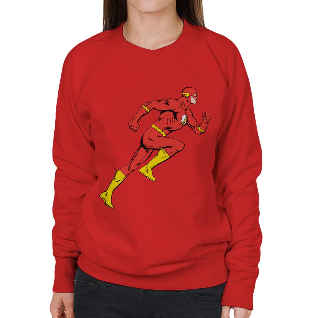 The Flash Comic Running Women's Sweatshirt product image 6